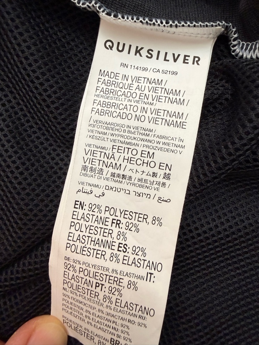 Quiksilver Waterman Angler Hoody - Medium - Picture 9 of 10